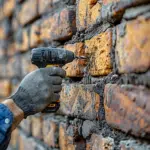 Fixation solide d'objets lourds sur mur en brique creuse
